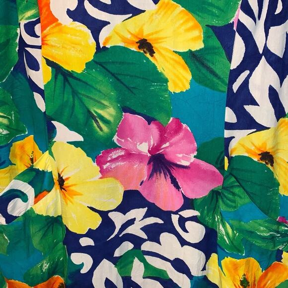 Jams World Dress Bright Multicolored Floral sz 11 vintage - Picture 5 of 7